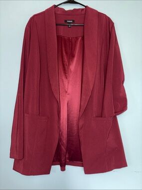 2XL TORRID open-front blazer - EUC - AS IS